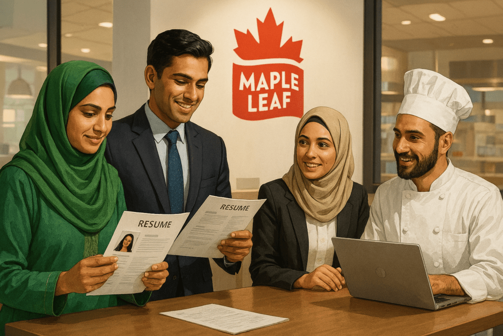Maple Leaf Canada jobs for Pakistani Maple Leaf Canada jobs for Pakistani